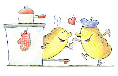 Preview image „Humorvoll illustrierte Lieblingsrezepte“